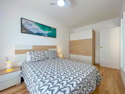 Cama o camas de una habitación en Vivalidays Vianka - Pineda de Mar