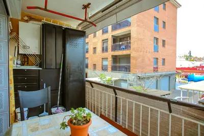Un balcón o terraza de Design Modernist Apartment