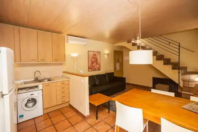 Una cocina o zona de cocina en PELEGRÍ - ONYARAPARTMENT's COM