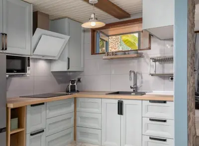 Una cocina o zona de cocina en Alojamiento Bella Ada