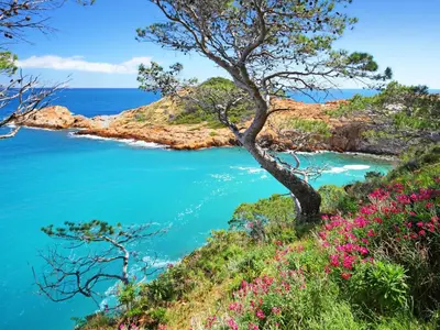 Paisaje cerca de esta villa