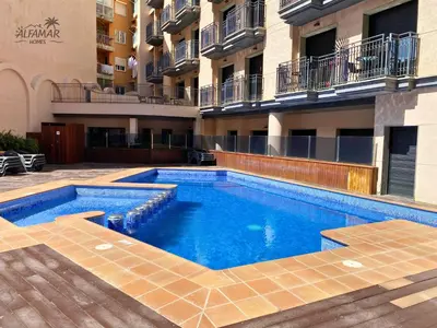 Piscina en o cerca de Kioto Suite - Modern Apartment with Parking & Swimming Pool