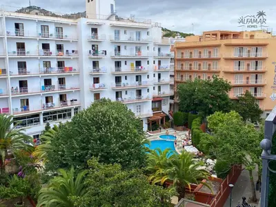 Piscina en o cerca de Bali Suite - Modern Apartment with Parking & Swimming Pool