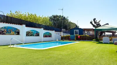 Piscina en o cerca de Camping Costa Dorada Tienda Aura