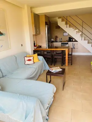 Zona de estar de Appartement lumineux et central