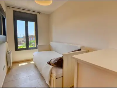Cama o camas de una habitación en Appartement lumineux et central