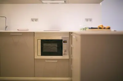 Una cocina o zona de cocina en Flateli -Plaça Catalunya 3-2