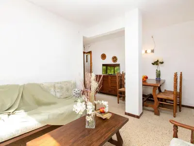 Zona de estar de Apartment S'Esquirols Nº5 by Interhome