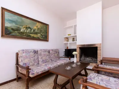 Zona de estar de Apartment S'Esquirol Nº3 by Interhome