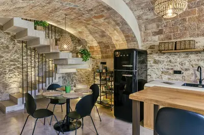 Una cocina o zona de cocina en Can Barrull-Costa Brava-Emporda