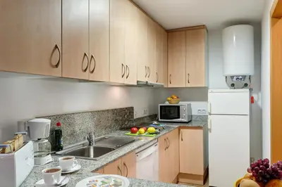 Una cocina o zona de cocina en Empordanet 2 B