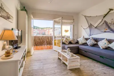 Zona de estar de Vivalidays ilaria - Calella