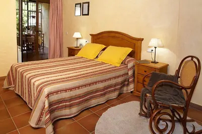 Cama o camas de una habitación en Mas can Salvi