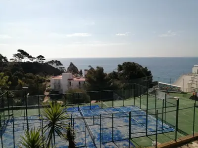 Paisaje cerca de esta villa