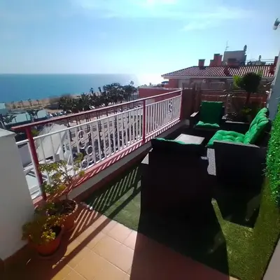 terraza al mar