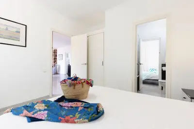 Cama o camas de una habitación en Bravissimo Vil·les Brusi A S'Agaró