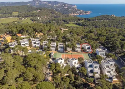 Paisaje cerca de esta villa