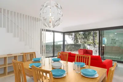 Zona de estar de 4 Bedroom Modern House, Llafranc, Costa Brava