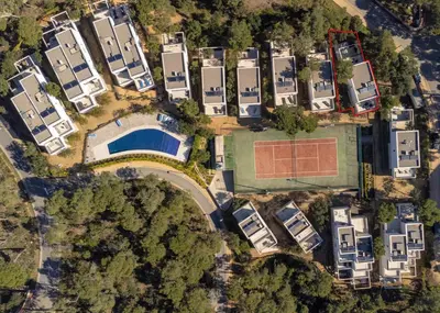 4 Bedroom Modern House, Llafranc, Costa Brava a vista de pájaro