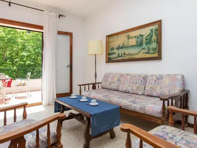 Zona de estar de Apartment S'Esquirols Nº7 by Interhome