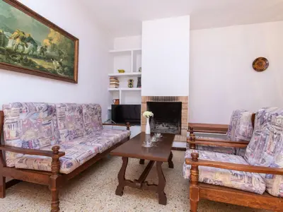 Zona de estar de Apartment S'Esquirol Nº10 by Interhome